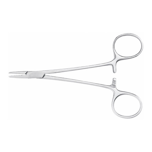 McKesson 43-1-809 - Needle Holder McKesson Argent™ Webster 5 Inch Length Smooth Jaws Finger Ring Handle McKesson 43-1-809 - Needle Holder McKesson Argent™ Webster 5 Inch Length Smooth Jaws Finger Ring Handle