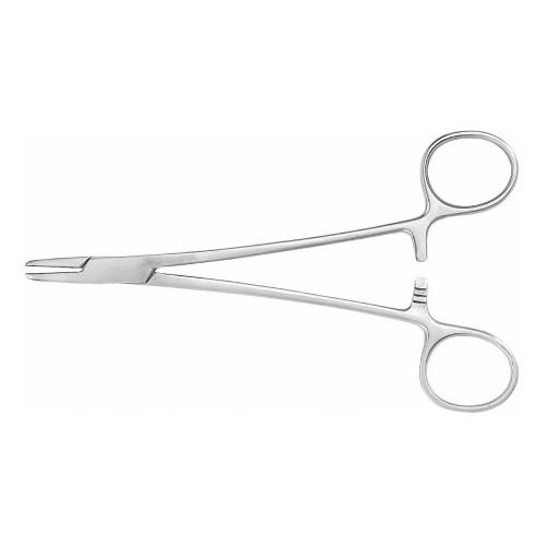 McKesson 43-2-853 - Needle Holder McKesson Mayo-Hegar 7 Inch Length Serrated Jaws Finger Ring Handle McKesson 43-2-853 - Needle Holder McKesson Mayo-Hegar 7 Inch Length Serrated Jaws Finger Ring Handle