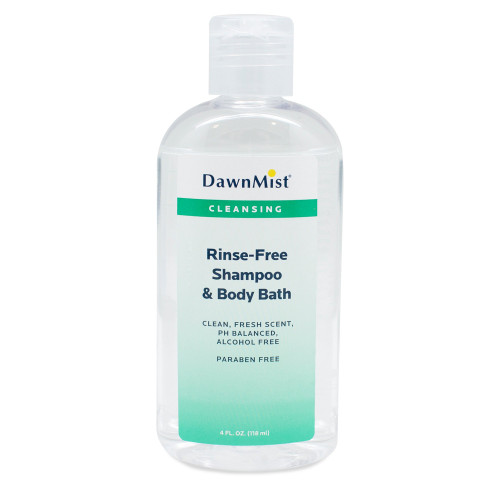 Donovan Industries NRB4586 - Rinse-Free Shampoo and Body Wash DawnMist® 4 oz. Flip Top Bottle Scented Donovan Industries NRB4586 - Rinse-Free Shampoo and Body Wash DawnMist® 4 oz. Flip Top Bottle Scented