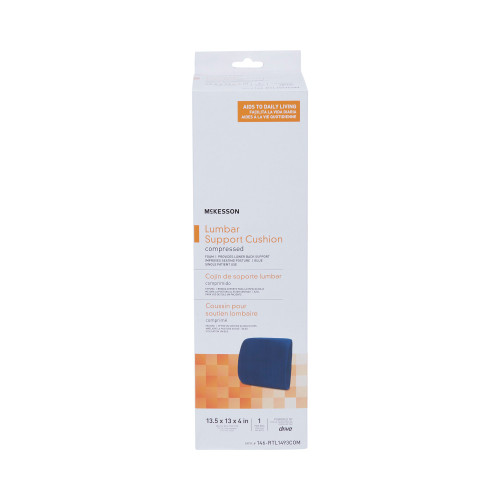 McKesson 146-RTL1493COM - Lumbar Support Cushion McKesson 13-2/5 W X 13 L X 4 D Inch Foam McKesson 146-RTL1493COM - Lumbar Support Cushion McKesson 13-2/5 W X 13 L X 4 D Inch Foam