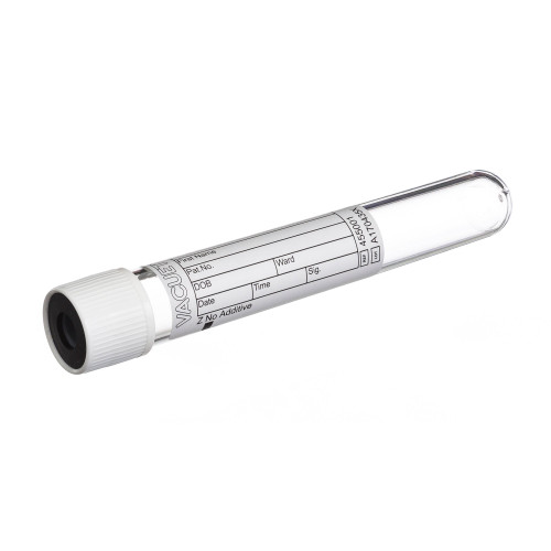 Greiner Bio-One 455001 - VACUETTE® Z No Additive Venous Blood Collection Tube Plain 9 mL Pull Cap Polyethylene Terephthalate (PET) Tube Greiner Bio-One 455001 - VACUETTE® Z No Additive Venous Blood Collection Tube Plain 9 mL Pull Cap Polyethylene Terephthalate (PET) Tube