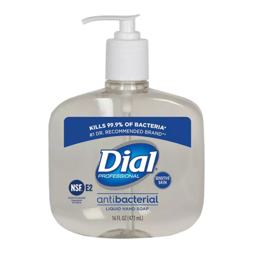 Lagasse DIA80784 - Antimicrobial Soap Dial® Professional for Sensitive Skin Liquid 16 oz. Pump Bottle Fresh Scent Lagasse DIA80784 - Antimicrobial Soap Dial® Professional for Sensitive Skin Liquid 16 oz. Pump Bottle Fresh Scent