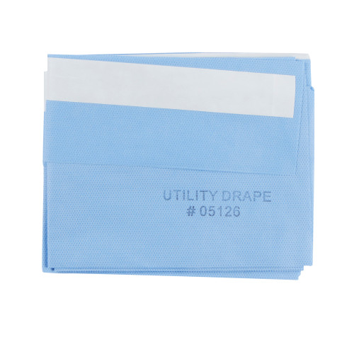 McKesson 16-I80-05126-S - General Purpose Drape McKesson Utility Drape with Tape 15 W X 26 L Inch Sterile