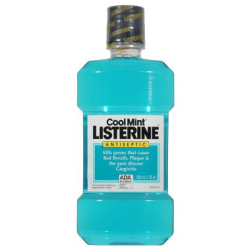 J & J Sales 42002040272 - Mouthwash Listerine® 500 mL Cool Mint Flavor J & J Sales 42002040272 - Mouthwash Listerine® 500 mL Cool Mint Flavor