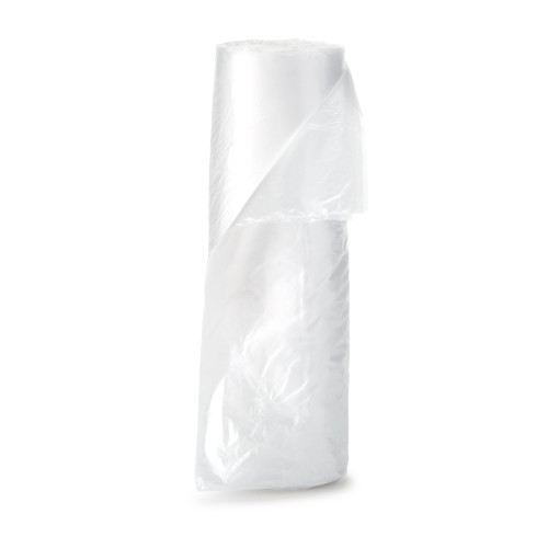 McKesson EC2424N - Trash Bag McKesson 10 gal. Clear HDPE 5 Mic. 24 X 24 Inch Star Seal Bottom Coreless Roll