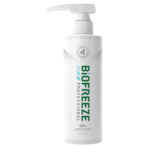 Boxout LLC RKT3209980 - Topical Pain Relief Biofreeze® Professional 5% Strength Menthol Topical Gel 16 oz.
