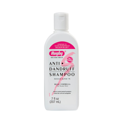 Major Pharmaceuticals 00536199553 - Dandruff Shampoo Rugby® 7 oz. Flip Top Bottle Unscented Major Pharmaceuticals 00536199553 - Dandruff Shampoo Rugby® 7 oz. Flip Top Bottle Unscented