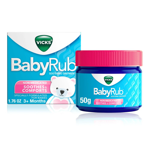 Procter & Gamble 23900000617 - Children's Chest Rub Vicks® BabyRub® Ointment 1.7 oz. Procter & Gamble 23900000617 - Children's Chest Rub Vicks® BabyRub® Ointment 1.7 oz.