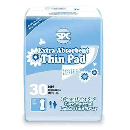 Sigma Supply & Distribution Inc SPC82473 - Incontinence Liner SPC 12 Inch Length Moderate Absorbency Thermal Bonded Core One Size Fits Most