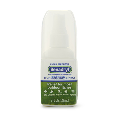 Glaxo Consumer Products 00501320302 - Itch Relief Benadryl® 2% - 0.1% Strength Spray 2 oz. Bottle Glaxo Consumer Products 00501320302 - Itch Relief Benadryl® 2% - 0.1% Strength Spray 2 oz. Bottle