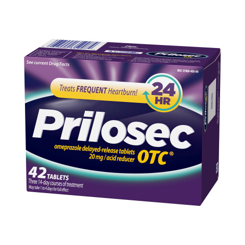 Procter & Gamble 37000045504 - Antacid Prilosec OTC® 20 mg Strength Tablet 42 per Box Procter & Gamble 37000045504 - Antacid Prilosec OTC® 20 mg Strength Tablet 42 per Box