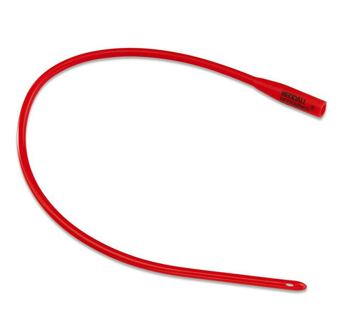 Cardinal Health 8887660284- - Urethral Catheter Dover™ Robinson Tip Red Rubber 28 Fr. 16 Inch