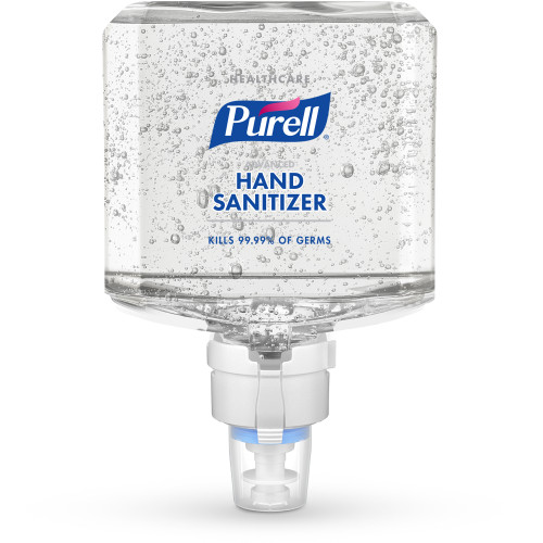 Gojo 7763-02 - Hand Sanitizer Purell® Healthcare Advanced 1,200 mL Ethyl Alcohol Gel Dispenser Refill Bottle