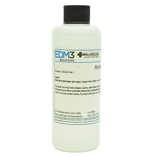 EDM 3 LLC 400458 - Chemistry Reagent Acetone ACS Grade 100% 4 oz. EDM 3 LLC 400458 - Chemistry Reagent Acetone ACS Grade 100% 4 oz.