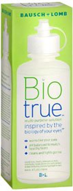 Bausch & Lomb Americas Inc 31011903582 - Contact Lens Solution Biotrue® 4 oz. Solution