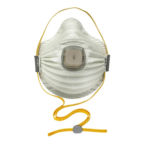 Moldex-Metric 4701N100 - Particulate Respirator Mask Moldex® AirWave Industrial N100 with Valve Not Rated Adjustable Head Strap Small