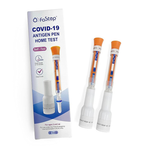 2San LLC USCO5FS-1 - Respiratory Test Kit FaStep® COVID-19 Antigen Pen Test 1 Test per Kit (144 Kits per Case)