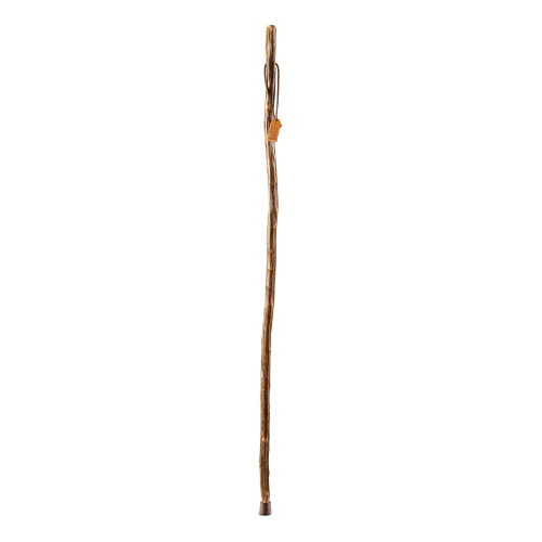 Mabis Healthcare 602-3000-1159 - Walking Stick Brazos™ Free Form Wood 58 Inch Height Ironwood