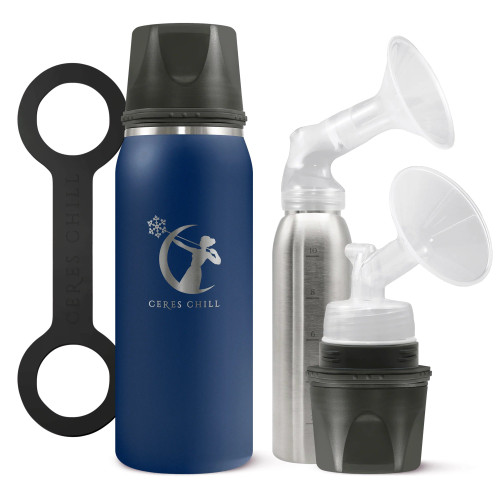 Carolon Company CC-1-BC-L-NV - Breast Milk Chiller Container Ceres Chill OG 27 oz. Stainless Steel