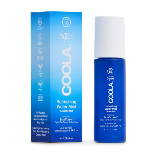 Coldkeepers LLC CL10032 - Sunscreen COOLA® Refreshing Water Mist SPF 18 Liquid 1.7 oz. Bottle