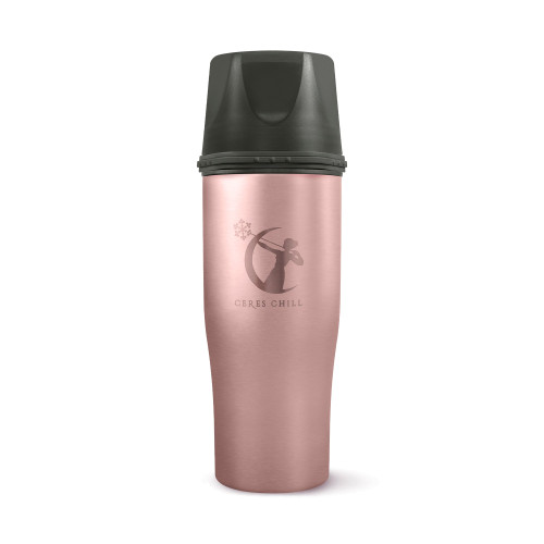 Carolon Company CC-1-DEMI-S-RG - Mini Breast Milk Chiller Container Ceres Chill Demigoddess 16 oz. Stainless Steel