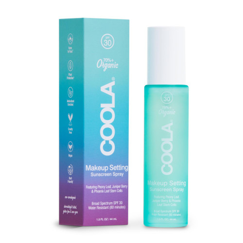 Coldkeepers LLC CL10068 - Sunscreen COOLA® Makeup Setting Spray SPF 30 Liquid 1.5 oz. Bottle