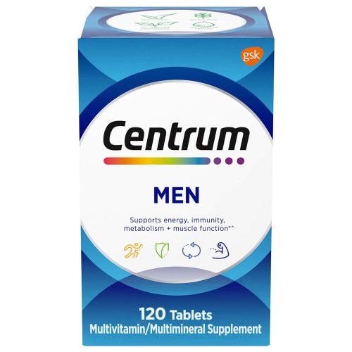 Glaxo Consumer Products 30573475792 - Multivitamin Supplement Centrum® Men Tablet 120 per Bottle