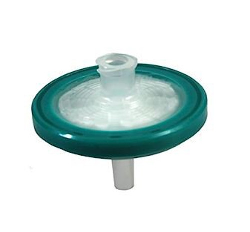 Fisher Anatomical SLGPR33RS - Millex® Syringe Filter Sterile, 0.22 µm Pore Size, 3.3 cm Diameter, Green, 145 PSI, Male Luer Slip Outlet, Female Luer Lok Inlet Fisher Anatomical SLGPR33RS - Millex® Syringe Filter Sterile, 0.22 µm Pore Size, 3.3 cm Diameter, Green, 145 PSI, Male Luer Slip Outlet, Female Luer Lok Inlet