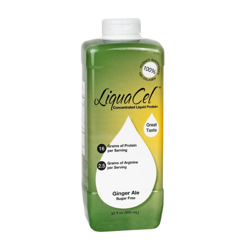 Global Health Products Inc GH-111 - Oral Supplement LiquaCel® Ginger Ale Flavor Liquid 32 oz. Bottle