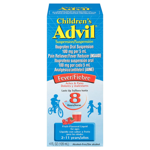 Glaxo Consumer Products 00573017030 - Children's Pain Relief Advil® 100 mg / 5 mL Strength Ibuprofen Oral Suspension Glaxo Consumer Products 00573017030 - Children's Pain Relief Advil® 100 mg / 5 mL Strength Ibuprofen Oral Suspension