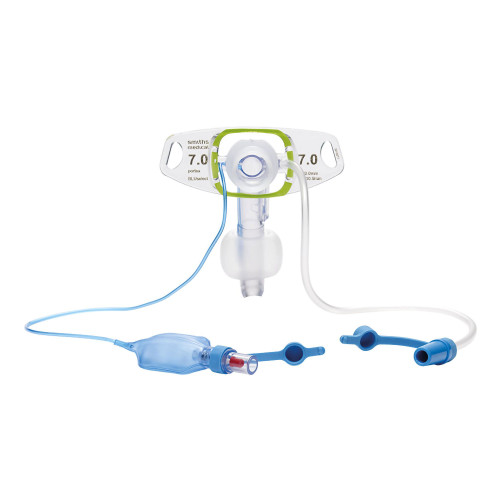 ICU Medical Inc 101/875/090 - Cuffed Tracheostomy Tube Portex BLUselect® Suctionaid® Two Inner Cannulas Size 9.0 mm Adult