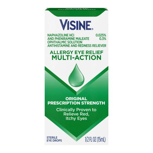 J & J Healthcare Systems 31254749378 - Allergy Eye Relief Visine® 0.5 oz. Eye Drops J & J Healthcare Systems 31254749378 - Allergy Eye Relief Visine® 0.5 oz. Eye Drops
