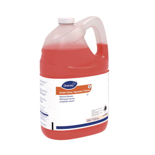 Lagasse DVO101109753 - Floor Cleaner Diversey™ Stride® Liquid 1 gal. Jug Citrus Scent Manual Pour Lagasse DVO101109753 - Floor Cleaner Diversey™ Stride® Liquid 1 gal. Jug Citrus Scent Manual Pour