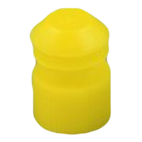 McKesson 177-116152Y - McKesson Tube Closure Polyethylene Flanged Plug Cap Yellow 16 mm For Use with 16 mm Blood Drawing Tubes, Glass Test Tubes, Plastic Culture Tubes NonSterile