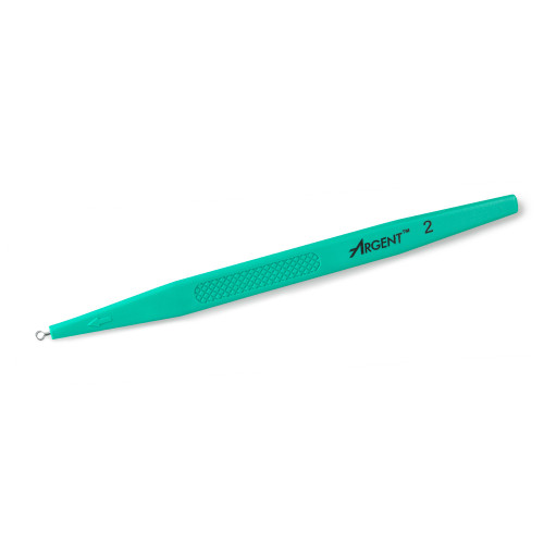 McKesson 16-DC2 - Dermal Curette McKesson 5-1/2 Inch Length Flat Textured Handle 2 mm Tip Semi-Sharp Loop Tip