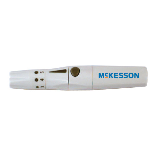 McKesson 06-005X - Lancing Device McKesson Nonsafety Push Button Activation Finger