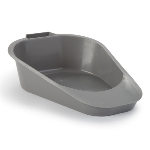 McKesson 51-H100-11 - Fracture Bedpan McKesson Gray 34 oz. / 1006 mL