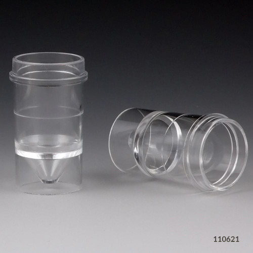 McKesson 177-110621 - McKesson Sample Cup 2 mL, Clear, 16 X 24 mm, Without Caps