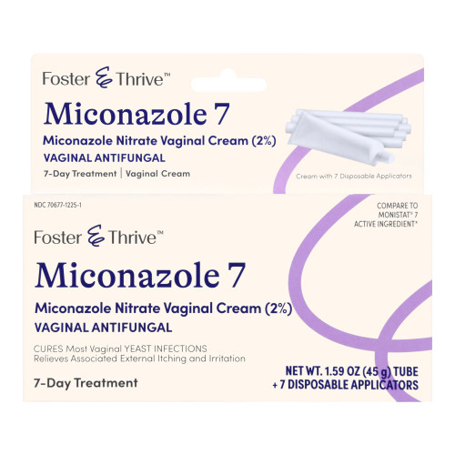 McKesson 70677122501 - Vaginal Antifungal Foster & Thrive™ 2% Strength / 100 mg Cream 1.59 oz. Tube