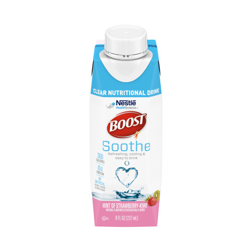 Nestle Healthcare Nutrition Inc 00043900769462 - Oral Supplement Boost® Soothe Strawberry Kiwi Flavor Liquid 8 oz. Carton