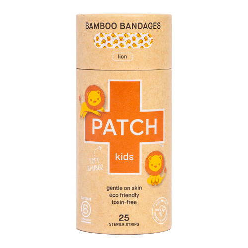 Nutricare Usa LLC PATLICT - Adhesive Strip Patch™ Kids Bamboo Kid Design (Lion) 3/4 X 3 Inch Sterile