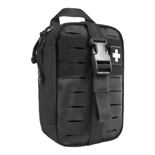 MyMedic MM-KIT-U-MFK-MINI-V2-BLK-STN - First Aid Kit My Medic™ MYFAK Mini Standard Black Soft Bag MyMedic MM-KIT-U-MFK-MINI-V2-BLK-STN - First Aid Kit My Medic™ MYFAK Mini Standard Black Soft Bag