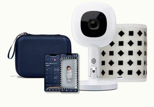 Nanit P322NB - The Traveling Camera Bundle Nanit Includes: Blue Case, Flex Stand, Camera For use with Nanit Sleep Monitor