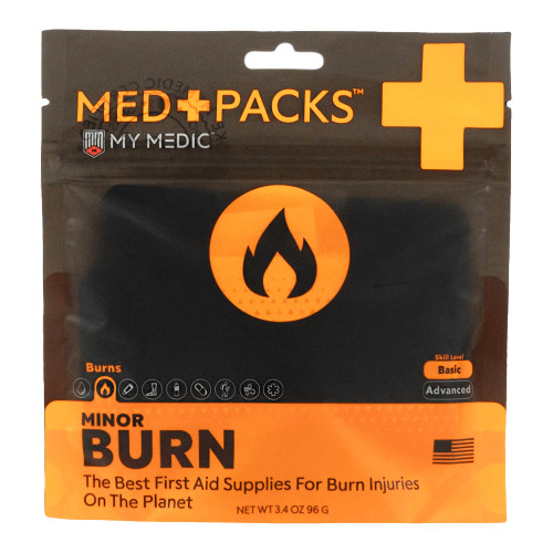 MyMedic MM-MED-PACK-MNR-BRN-EA - First Aid Kit My Medic™ MED PACKS Minor Burn Plastic Pouch