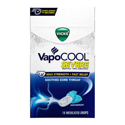 Procter & Gamble 32390003970 - Sore Throat Relief Vicks® Drop 18 per Bag Procter & Gamble 32390003970 - Sore Throat Relief Vicks® Drop 18 per Bag