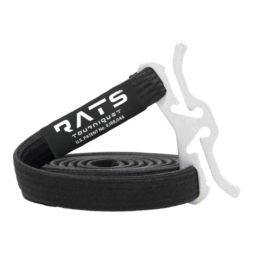 MyMedic RTS-SPL-BLD-RTS-BLK-X-BST-EA - Tactical Windlass Tourniquet MyMedic Rapid 54 Inch Length Vulcanized Rubber Core / Nylon Cover