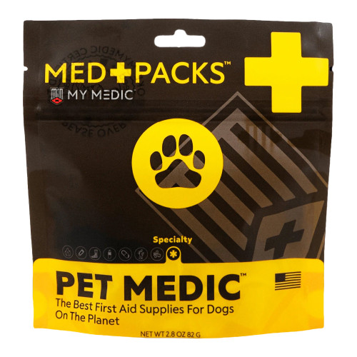 MyMedic MM-MED-PACK-PET-EA - Pet First Aid Kit My Medic™ MED PACKS Pet Medic Plastic Pouch