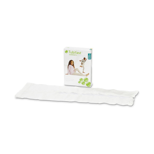 Molnlycke 992014 - Tubular Retainer Dressing Tubifast® Garment Legging Viscose / Polyamide / Elastane Size 5 to 8 Years White Leg NonSterile