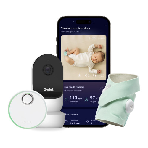 Owlet Baby Care Inc PS04NMBBJ - Baby Monitoring System Owlet® Dream Duo Mint