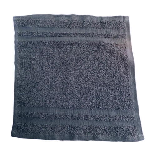 Royal Blue Intl 21075 - Washcloth Indulgence 12 X 12 Inch Slate Blue Reusable